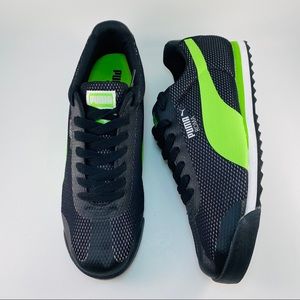puma roma woven mesh
